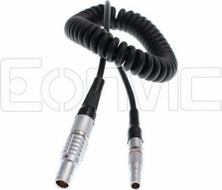 Eonvic 5 PIN Male to 4 PIN Male TIME Code Coiled كابل